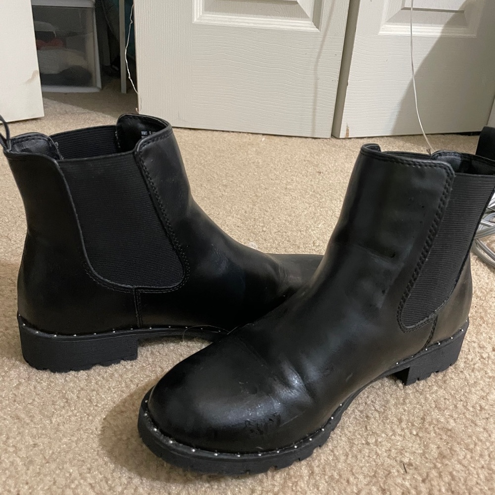 Black booties